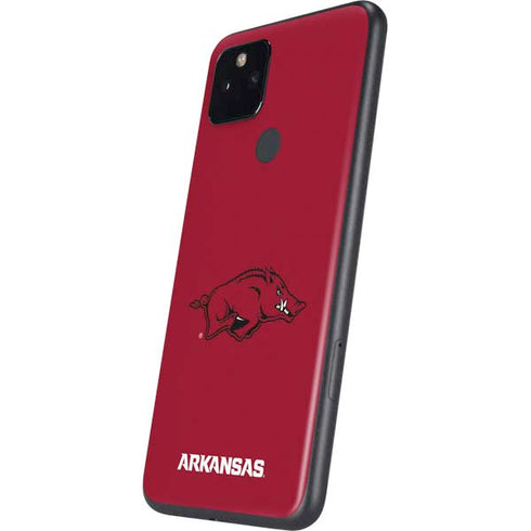 University of Arkansas-Fayetteville Razorbacks Red Logo Google Pixel 5a Skin